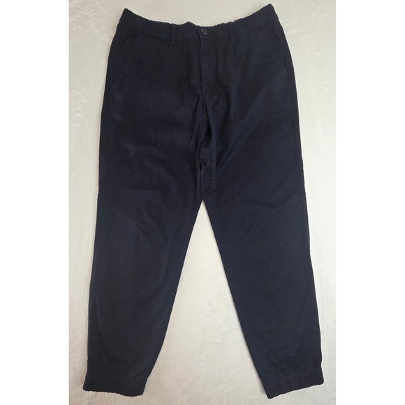 Uniqlo Other - Uniqlo EZY‎ Jogger Men's Pants Classic Navy SZ 31 Ankle Cuffed